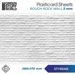 Plasticard Sheet ROUGH BRICK
