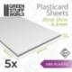 ABS Plasticard Sheet 0.5 mm - COMBOx5 sheets