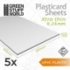 Plasticard uPVC Sheet 0.25mm - Pack x5