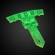 Deep Strike Ruler 6 inch - Fluorescent Green
