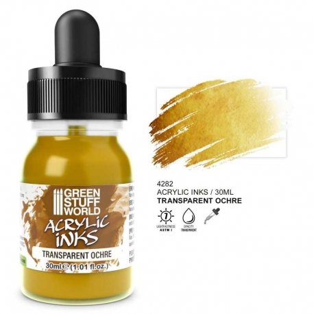 Transparent Acrylic Ink - Ocher