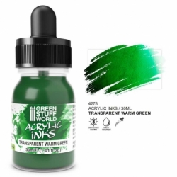 Clear Acrylic Ink - Warm Green