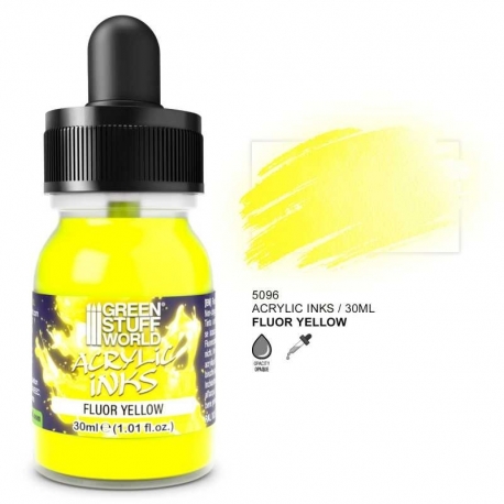 Fluorescent Acrylic Ink - Yellow