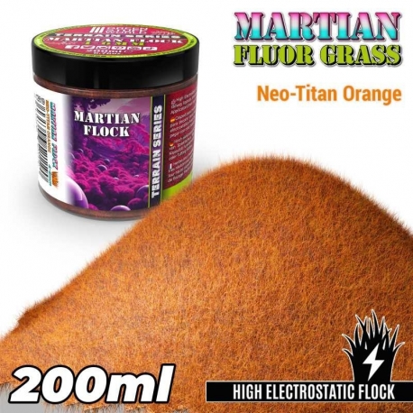 Martian Fluorescent Grass - Neo-titan Orange - 200ml