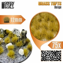 Grass Tufts - 12 mm - Beige