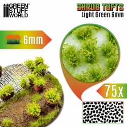 Self-Adhesive Plants for Bushes 6mm - Light Green