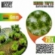 Self-adhesive 6mm shrubs and bushes - Dark green
