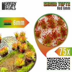 Self-adhesive 6mm Red Plants for Bushes
