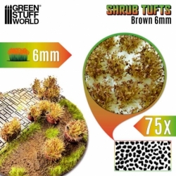Self-Adhesive Plants for Bushes 6mm - Brown