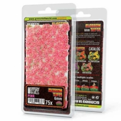 Flowering Plants - Tufts - 6mm - Pink Flowers