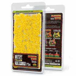 Flowering Plants - Tufts - 6mm - Yellow Flowers