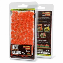 Flowering Plants - Tufts - 6mm - Orange Flowers