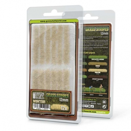 12mm Grass Strips - Winter