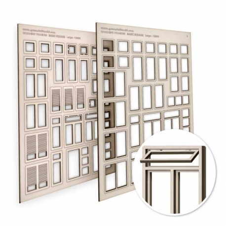 Basic Square Windows - Large