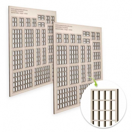 Industrial Windows - Large