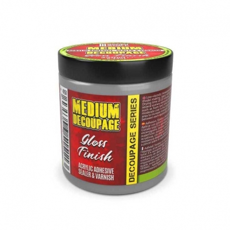 Medium Glossy Decoupage 250ml
