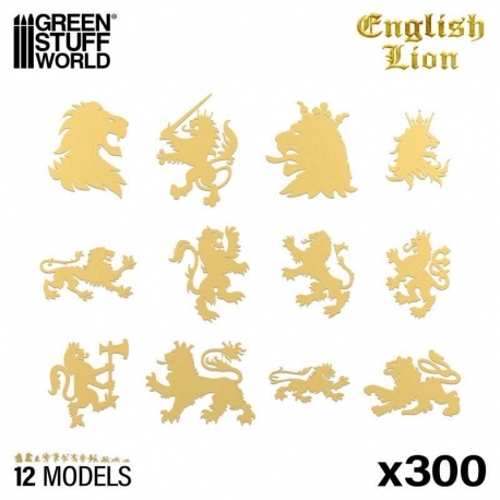 English Lion Symbols