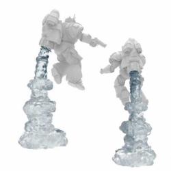 Jetpack smoke screen, transparent with rings (Modular) 1:48