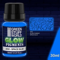 Luminescent Pigments - SPACE BLUE
