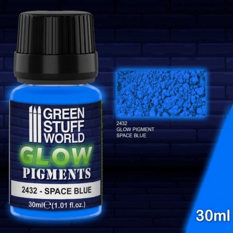 Luminescent Pigments - SPACE BLUE