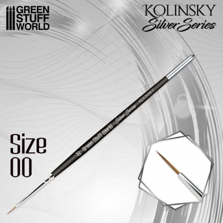 SILVER SERIES Kolinsky Brush - 00