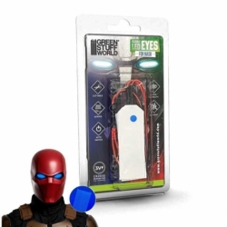 Ojos LED flexibles Cosplay - Azul