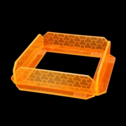 5x Small Energy Walls - Fluorescent Orange