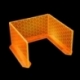 3x Large Energy Walls - Fluorescent Orange