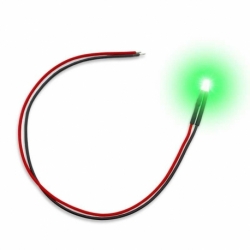 3mm Flashing Green LED Lights