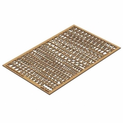 Gothic letters and numbers, 6 mm