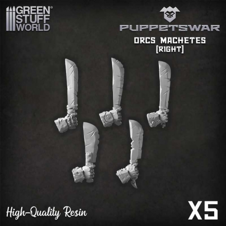 Machetes de orcos - Derecha