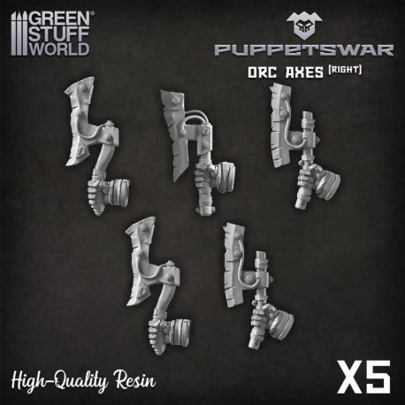 PuppetsWar - Hachas de Orco - Derecha