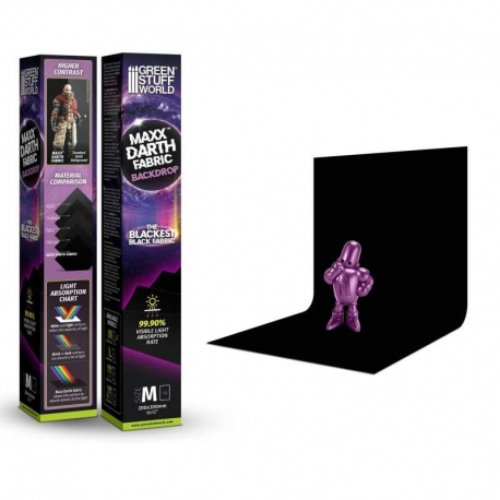 Maxx Darth Black Photography Backdrop 200x300mm