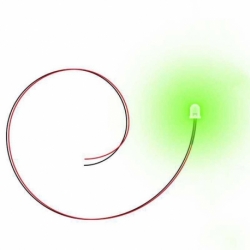 Luces LED VERDES - 3mm