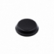 Base de Madera Redonda 4x4 cm - Negra