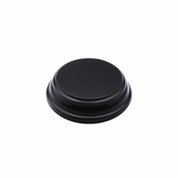 Base de Madera Redonda 5 cm - Negra