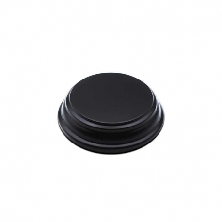 Base de Madera Redonda 5 cm - Negra