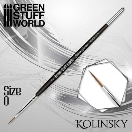 SILVER SERIES Kolinsky Brush - 0