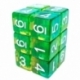 12x D6 Dice 16mm - Green/Transparent Yellow