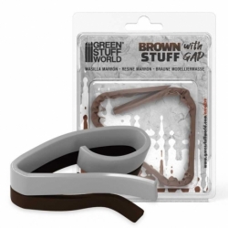 Brown Putty Roll 30 cm - 12 inches WITH HOLLOW
