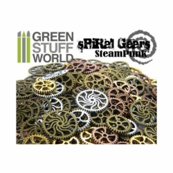 Steampunk Set SPIRAL WHEELS 85 gr.