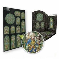 Elven Stained Glass Windows - Small