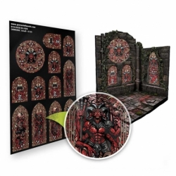 Stained Glass Demons - Small