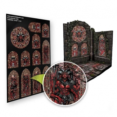 Stained Glass Demons - Small