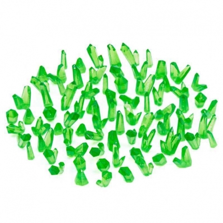 Cristales de Resina VERDE - Pequeños
