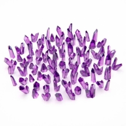 Violet Resin Crystals - Small