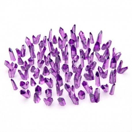 Violet Resin Crystals - Small