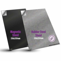 Pack of Magnetic Sheets and Metal Plates for Magnets