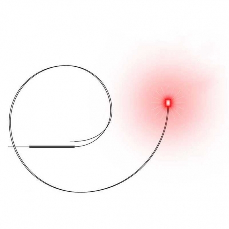 Luces LED INTERMITENTES - ROJAS - 2mm