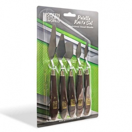 Spatulas for painting and modeling